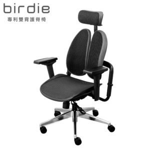 Birdie-德國專利雙背護脊椅_機能椅（座墊網布款）