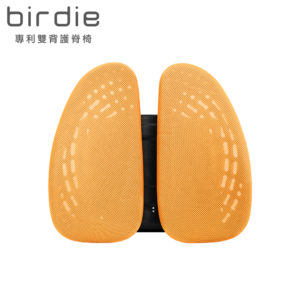 德國專利雙背護脊護腰墊_溫馨黃